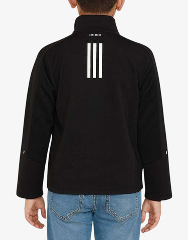 ADIDAS Xfg Tech Inspired Cover Up Jersey Top Black | MegaMall.bg