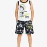 CHICCO Boys Shorts And Tank Set White/Multi Бял 98 | MegaMall.bg