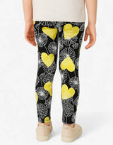 CHICCO Girls Leggings Black/Yellow | MegaMall.bg