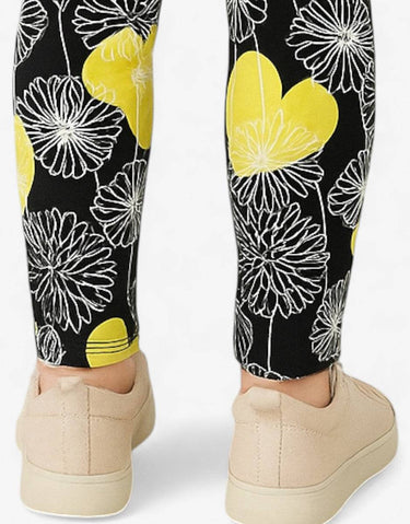 CHICCO Girls Leggings Black/Yellow | MegaMall.bg
