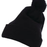 Cuffed Pom Pom Knit Beanie