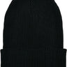 Recycled Yarn Ribbed Knit Beanie