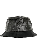 Crinkled Paper Bucket Hat