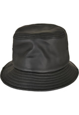 Imitation Leather Bucket Hat