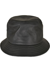 Imitation Leather Bucket Hat