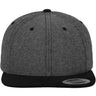 Chambray-Suede Snapback