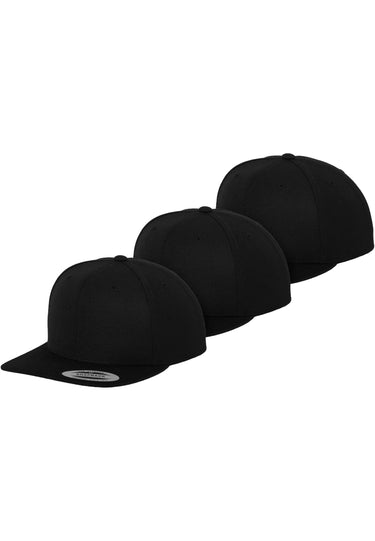 Classic Snapback 3-Pack