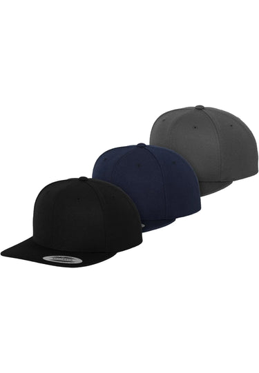 Classic Snapback 3-Pack