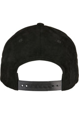 Suede Leather Snapback