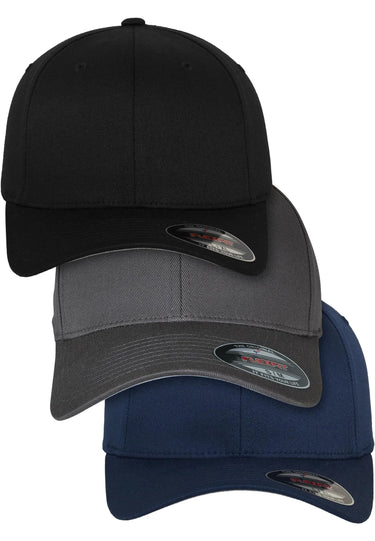 Flexfit Wooly Combed 3-Pack