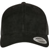 Suede Leather Trucker Cap