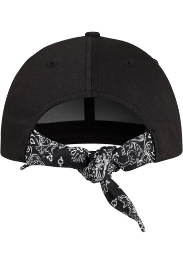 Curved Bandana Tie Snapback