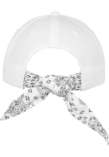 Curved Bandana Tie Snapback