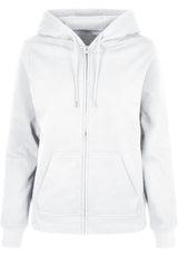 Ladies Basic Zip Hoody
