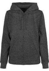 Ladies Basic Zip Hoody