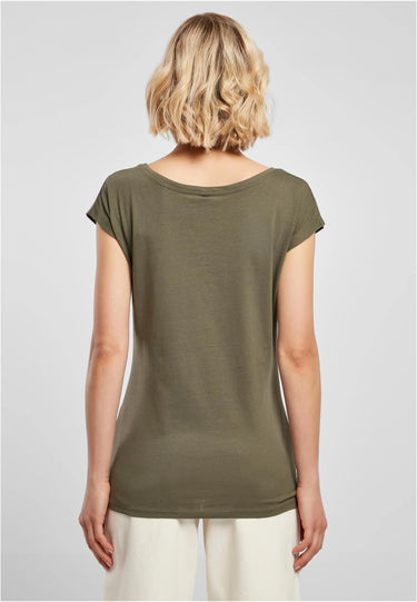 Ladies Wide Neck Tee