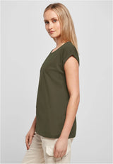 Ladies Extended Shoulder Tee