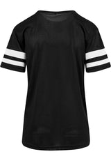 Ladies Mesh Stripe Tee