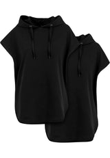 Ladies Sleeveless Hoody 2-Pack