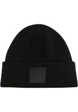 Knit Beanie with Patch