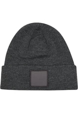 Knit Beanie with Patch