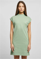 Ladies Turtle Extended Shoulder Dress