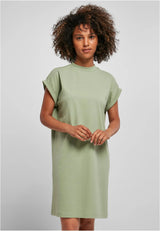 Ladies Turtle Extended Shoulder Dress