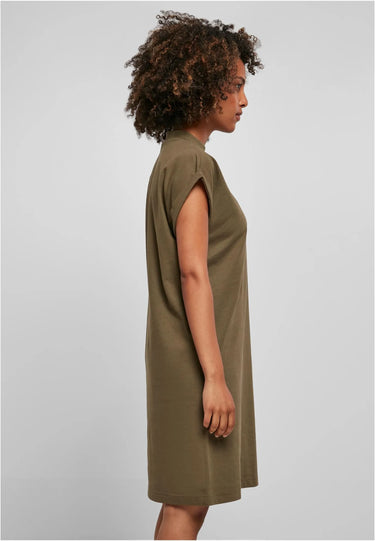 Ladies Turtle Extended Shoulder Dress