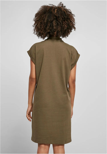 Ladies Turtle Extended Shoulder Dress