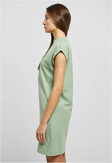 Ladies Turtle Extended Shoulder Dress