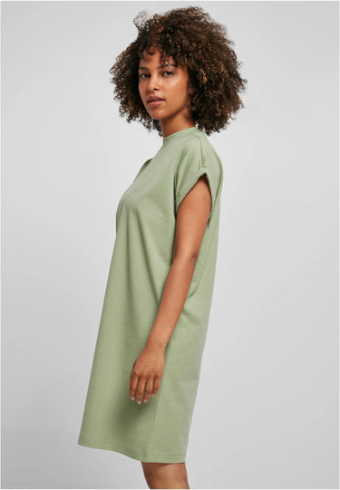 Ladies Turtle Extended Shoulder Dress