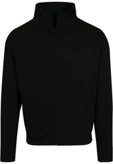 High Neck Sweat Zip Cardigan