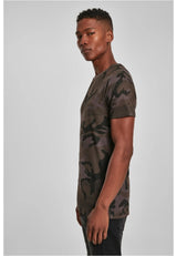 Camo Round Neck Tee