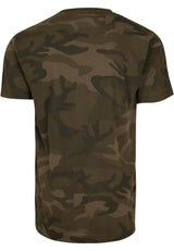 Camo Round Neck Tee