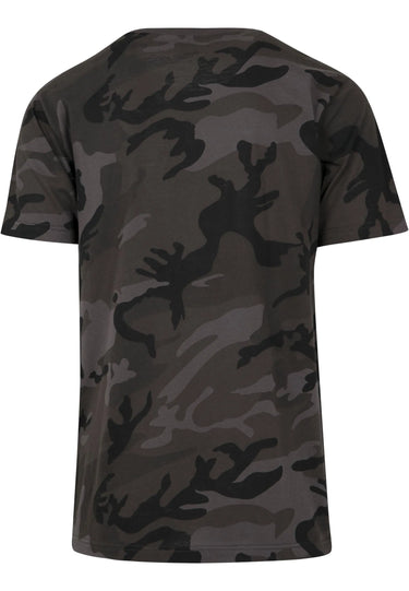 Camo Round Neck Tee