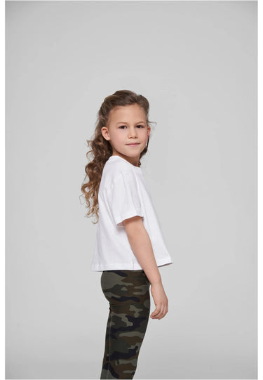 Girls Cropped Jersey Tee