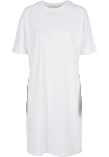 Ladies Organic Oversized Slit Tee Dress