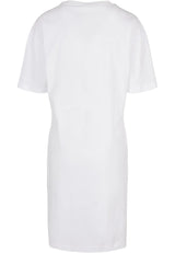 Ladies Organic Oversized Slit Tee Dress