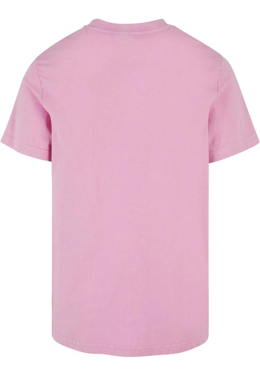 Acid Washed Round Neck Tee