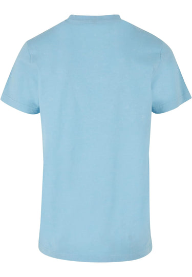 Acid Washed Round Neck Tee