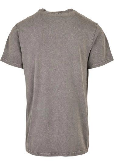 Acid Washed Round Neck Tee