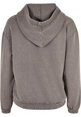 Ladies Acid Washed Oversize Hoody