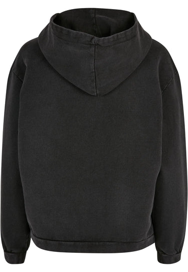 Ladies Acid Washed Oversize Hoody