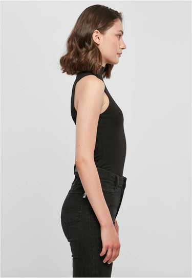 Ladies Sleeveless Turtleneck Body
