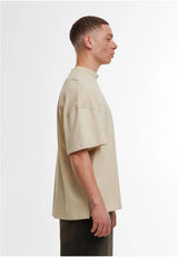 Oversized Mock Neck Tee