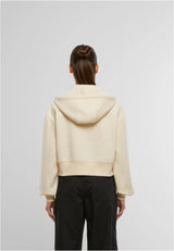 Ladies Short Oversized Zip Jacket
