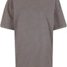 Ladies Oversized Acid Wash Tee