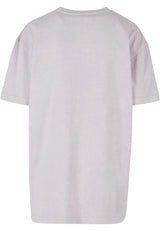 Ladies Oversized Acid Wash Tee