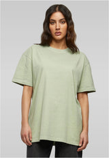 Ladies Oversized Acid Wash Tee