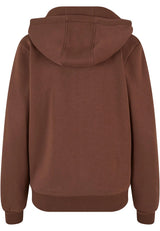 Ladies Fluffy Zip Hoody